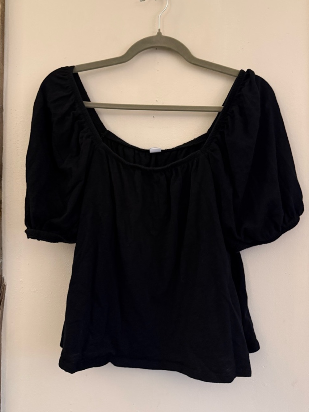 Old Navy Square Neck Puff Sleeve Top